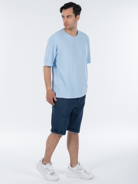 NINETEEN Jean Βεμούδα K23-X1050 Μπλε NINETEEN - 7