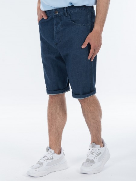 NINETEEN Jean Βεμούδα K23-X1050 Μπλε NINETEEN - 4