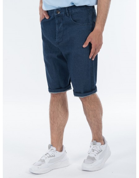 NINETEEN Jean Βεμούδα K23-X1050 Μπλε NINETEEN - 4