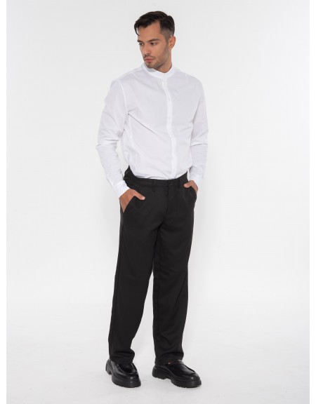 GABBA Chino Παντελόνι ZAYN FLOKI Μαύρο GABBA - 7