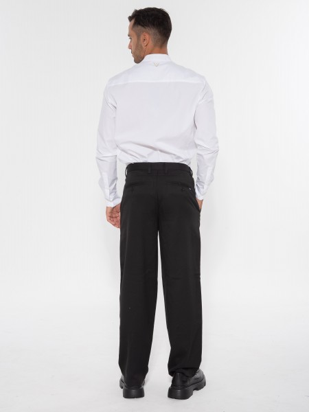 GABBA Chino Παντελόνι ZAYN FLOKI Μαύρο GABBA - 8