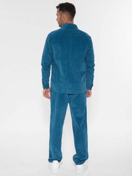 XAGON MAN Shirt - Jacket 2ZX93ZAR Petrol XAGON MAN - 8