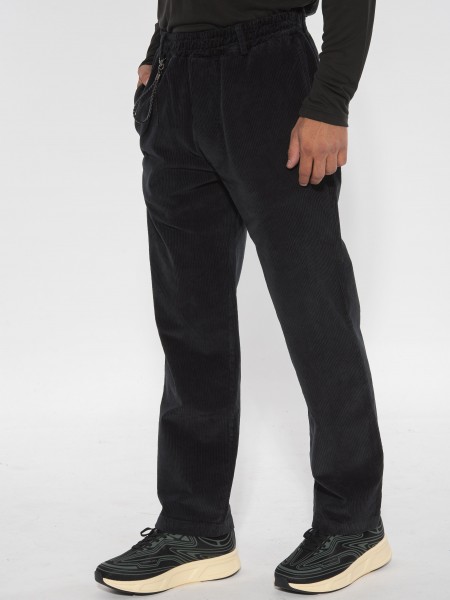 XAGON MAN Παντελόνι κοτλέ 2ZX94ZA Μαύρο XAGON MAN - 4