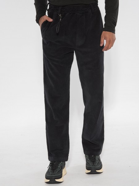 XAGON MAN Παντελόνι κοτλέ 2ZX94ZA Μαύρο XAGON MAN - 13