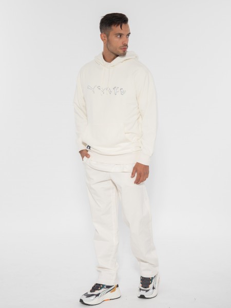 PUMA Φούτερ με κουκούλα 622197 65 PUMA X RIPNDIP TR  Off-white PUMA - 9