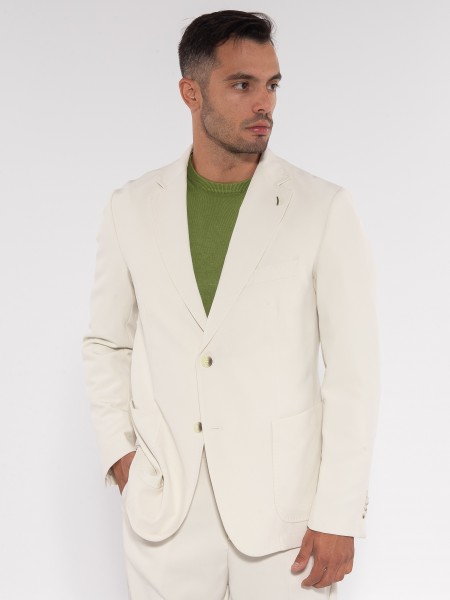 OVER-D Σακάκι OE1F2W3G12 Εκρού OVER-D - 10