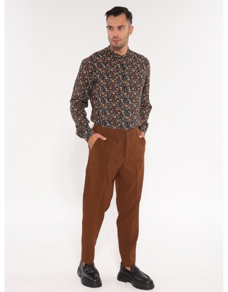 OVER-D Chino Παντελόνι OE1F2W3P10 Καφέ - Ταμπά OVER-D - 8