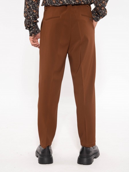 OVER-D Chino Παντελόνι OE1F2W3P10 Καφέ - Ταμπά OVER-D - 2