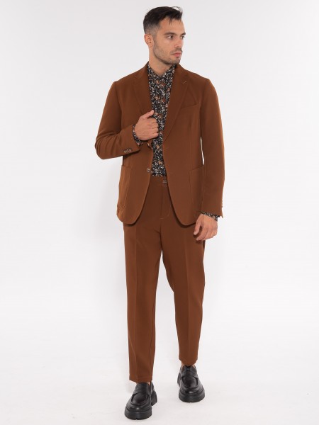 OVER-D Chino Παντελόνι OE1F2W3P10 Καφέ - Ταμπά OVER-D - 6