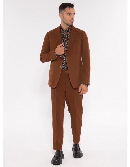 OVER-D Chino Παντελόνι OE1F2W3P10 Καφέ - Ταμπά OVER-D - 6