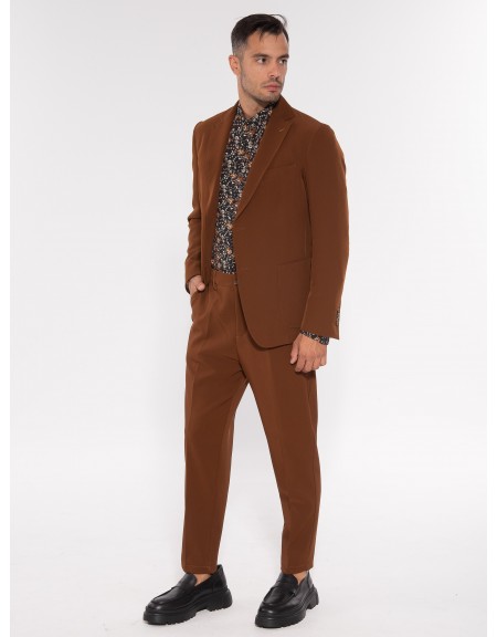 OVER-D Chino Παντελόνι OE1F2W3P10 Καφέ - Ταμπά OVER-D - 12