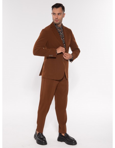 OVER-D Chino Παντελόνι OE1F2W3P10 Καφέ - Ταμπά OVER-D - 7