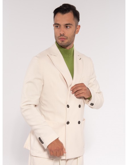 OVER-D Σακάκι OE1F2W3G01 Εκρού OVER-D - 3