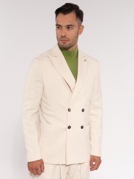 OVER-D Σακάκι OE1F2W3G01 Εκρού OVER-D - 4