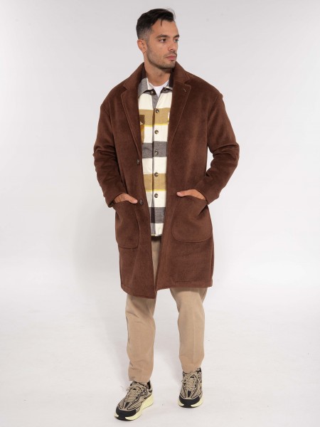 OVER-D Πουκάμισο - Jacket καρό OE1F2W3J32 Λευκό - Καφέ - Μαυρό OVER-D - 9