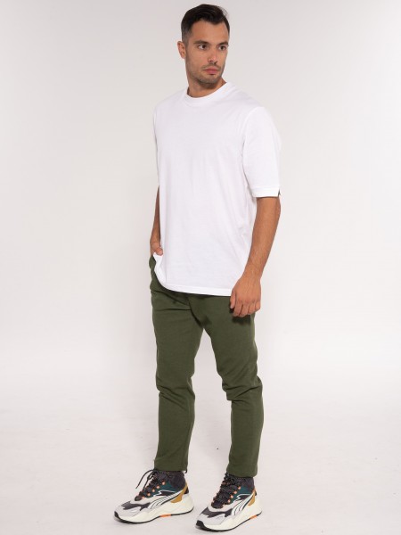 OVER-D Pants OE1F2W3P02 Olive OVER-D - 9