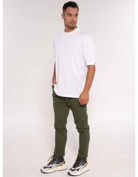 OVER-D Pants OE1F2W3P02 Olive OVER-D - 9