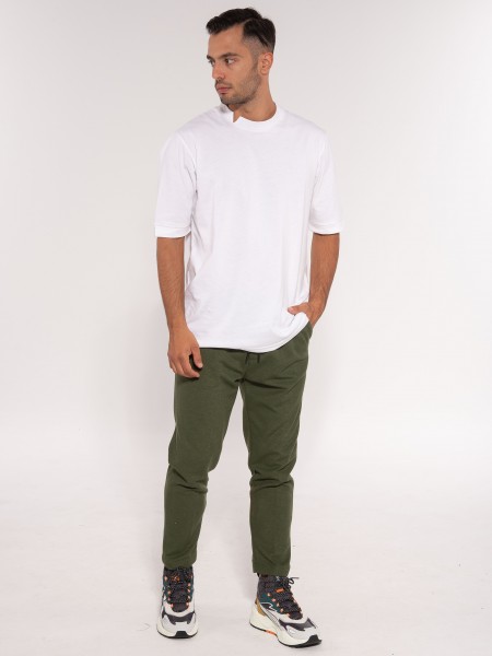 OVER-D Pants OE1F2W3P02 Olive OVER-D - 13