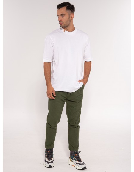 OVER-D Pants OE1F2W3P02 Olive OVER-D - 13