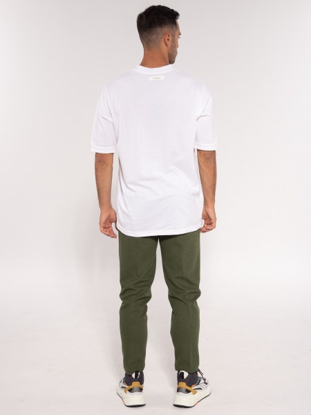 OVER-D Pants OE1F2W3P02 Olive OVER-D - 12