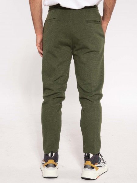 OVER-D Pants OE1F2W3P02 Olive OVER-D - 2