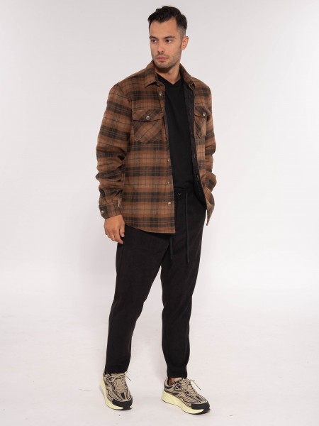 OVER-D Παντελόνι OE1F2W3P09 Μαύρο OVER-D - 7