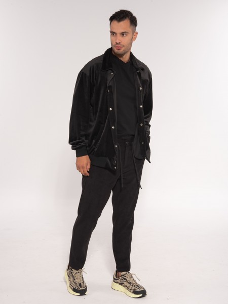 OVER-D Παντελόνι OE1F2W3P09 Μαύρο OVER-D - 9