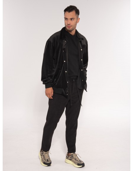 OVER-D Παντελόνι OE1F2W3P09 Μαύρο OVER-D - 9