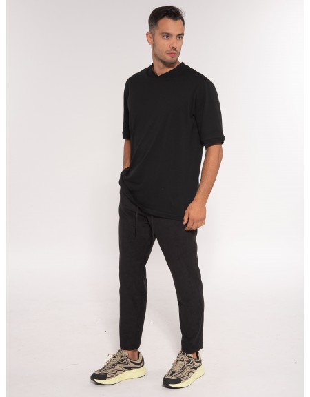 OVER-D Παντελόνι OE1F2W3P09 Μαύρο OVER-D - 13