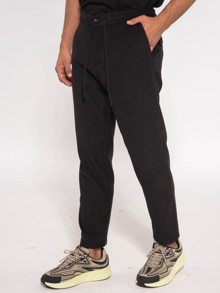 OVER-D Παντελόνι OE1F2W3P09 Μαύρο OVER-D - 4