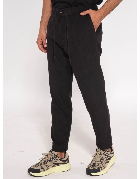 OVER-D Παντελόνι OE1F2W3P09 Μαύρο OVER-D - 4