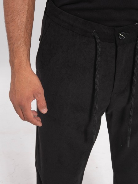 OVER-D Παντελόνι OE1F2W3P09 Μαύρο OVER-D - 5