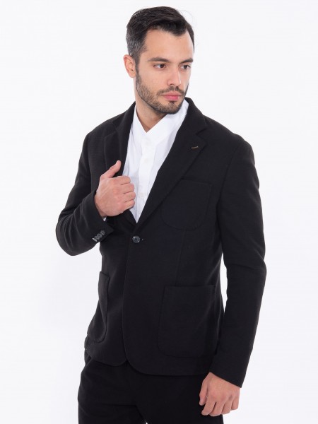 OVER-D Σακάκι OE1F2W3G05 Μαύρο OVER-D - 4