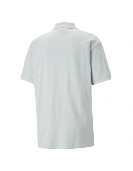 PUMA Πουκάμισο κοντομάνικο 538129 80 CLASSICS Pique Σιέλ PUMA - 5