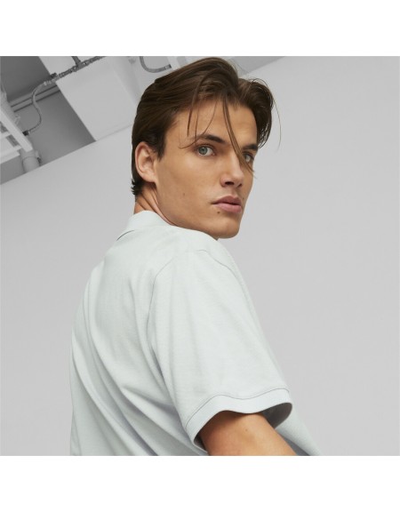 PUMA Πουκάμισο κοντομάνικο 538129 80 CLASSICS Pique Σιέλ PUMA - 6