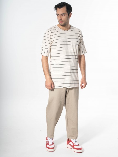 NINETEEN T-shirt K24-1051 Off-white NINETEEN - 7