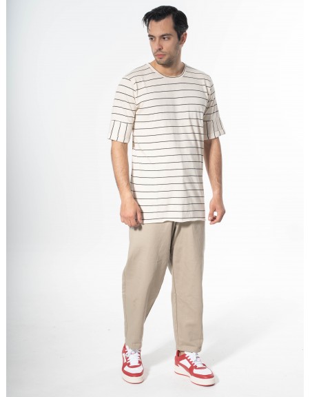 NINETEEN T-shirt K24-1051 Off-white NINETEEN - 7