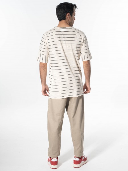 NINETEEN T-shirt K24-1051 Off-white NINETEEN - 8