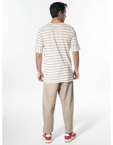 NINETEEN T-shirt K24-1051 Off-white NINETEEN - 8