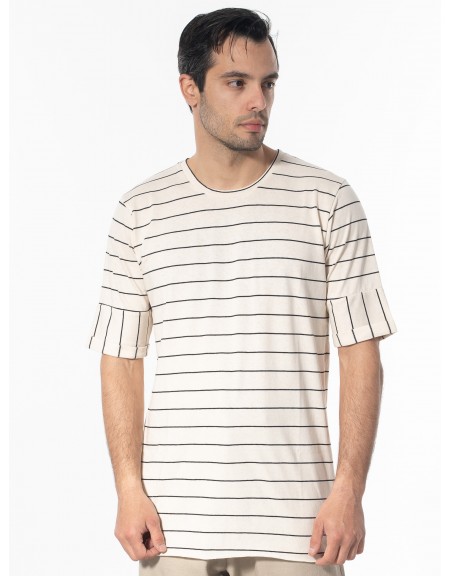 NINETEEN T-shirt K24-1051 Off-white NINETEEN - 1