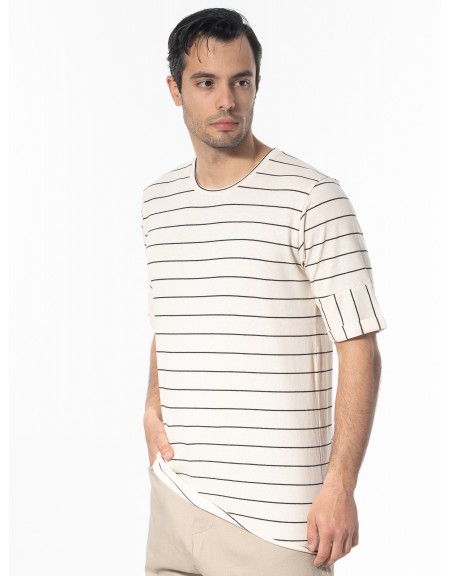 NINETEEN T-shirt K24-1051 Off-white NINETEEN - 3