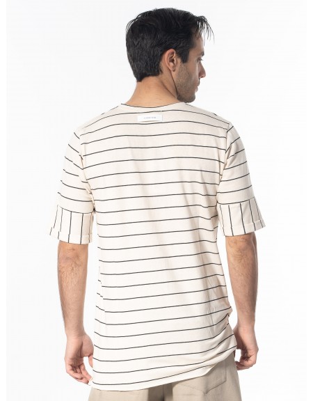 NINETEEN T-shirt K24-1051 Off-white NINETEEN - 2