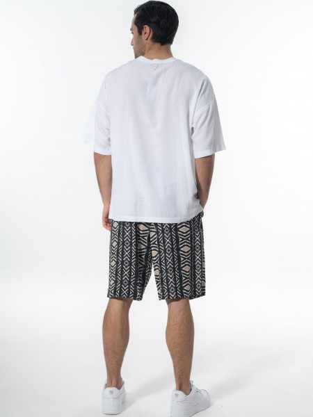 NINETEEN T-shirt K24-1061 Λευκό NINETEEN - 7