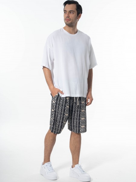 NINETEEN T-shirt K24-1061 Λευκό NINETEEN - 8