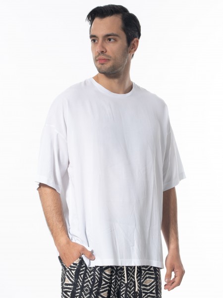NINETEEN T-shirt K24-1061 White NINETEEN - 4