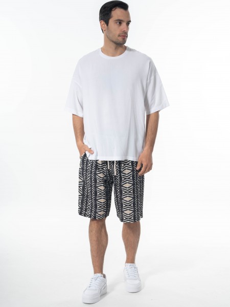 NINETEEN T-shirt K24-1061 Λευκό NINETEEN - 6