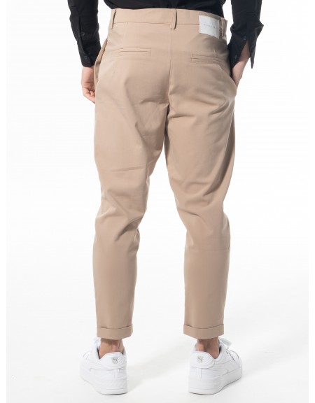 NINETEEN Chino παντελόνι K24-1034 Μπεζ NINETEEN - 2