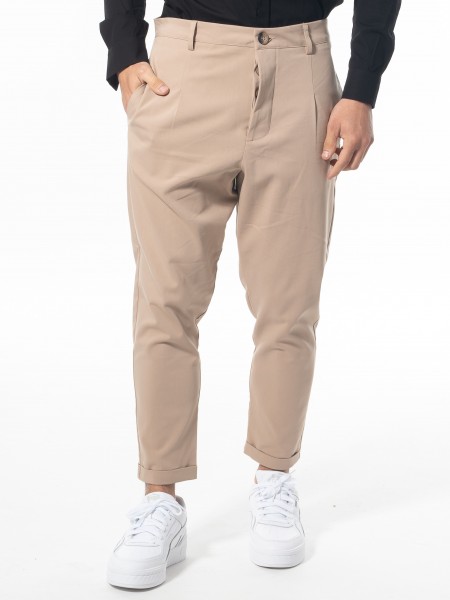 NINETEEN Chino παντελόνι K24-1034 Μπεζ NINETEEN - 11