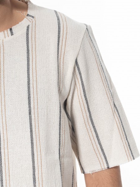 XAGON MAN T-shirt yarn 2MBM101 Beige XAGON MAN - 5