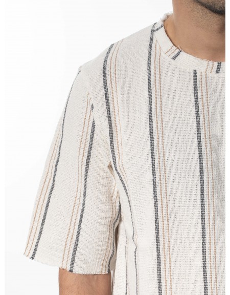 XAGON MAN T-shirt yarn 2MBM101 Beige XAGON MAN - 6